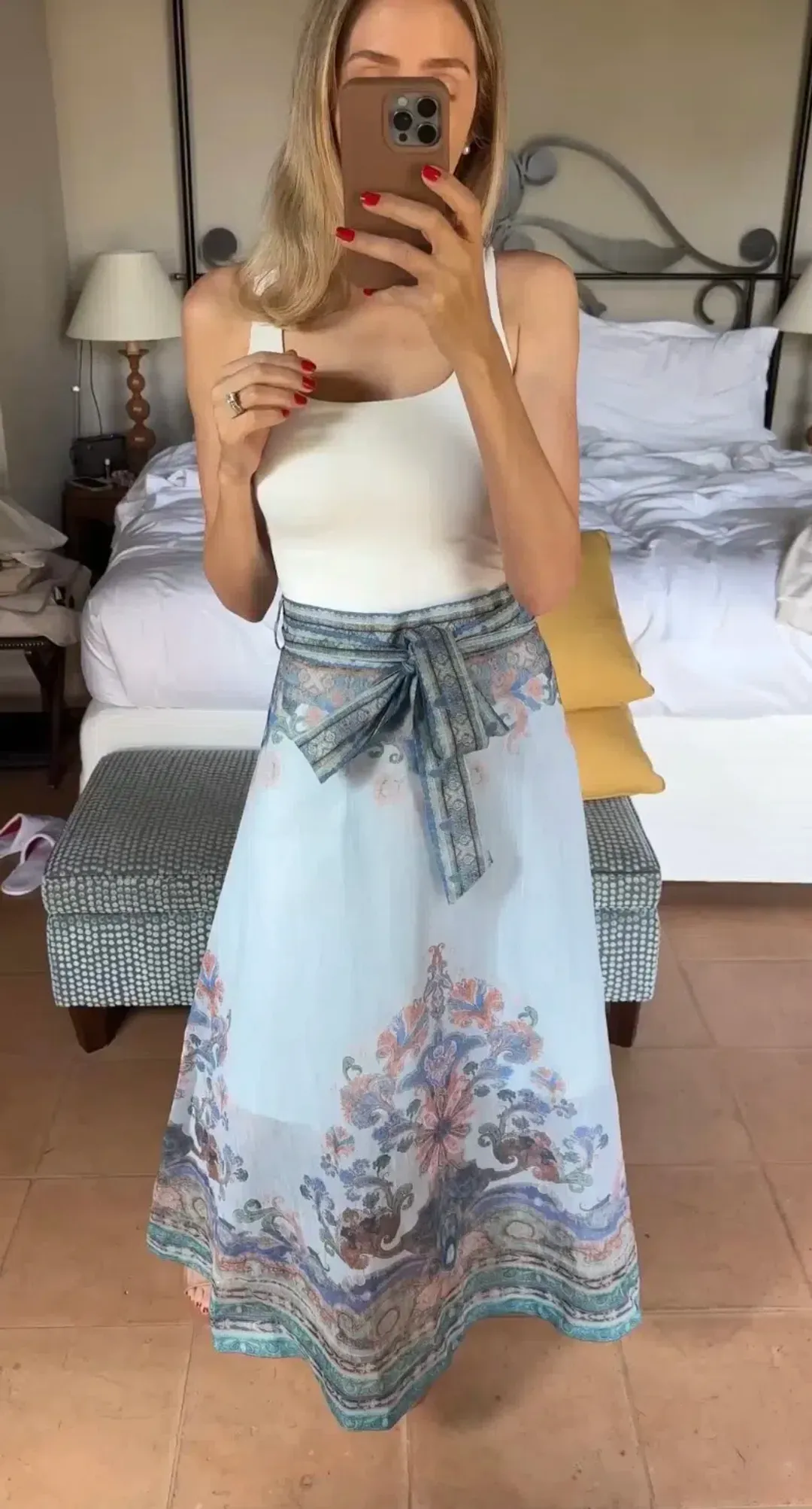 Zimmermann Eden Maxi Skirt for rent on The Volte - main image