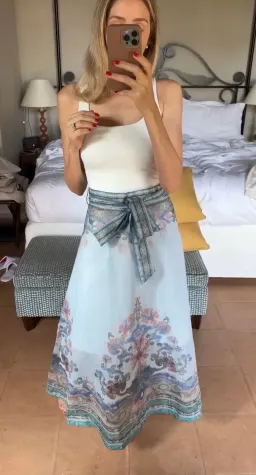 Zimmermann Eden Maxi Skirt for rent on The Volte - image 4