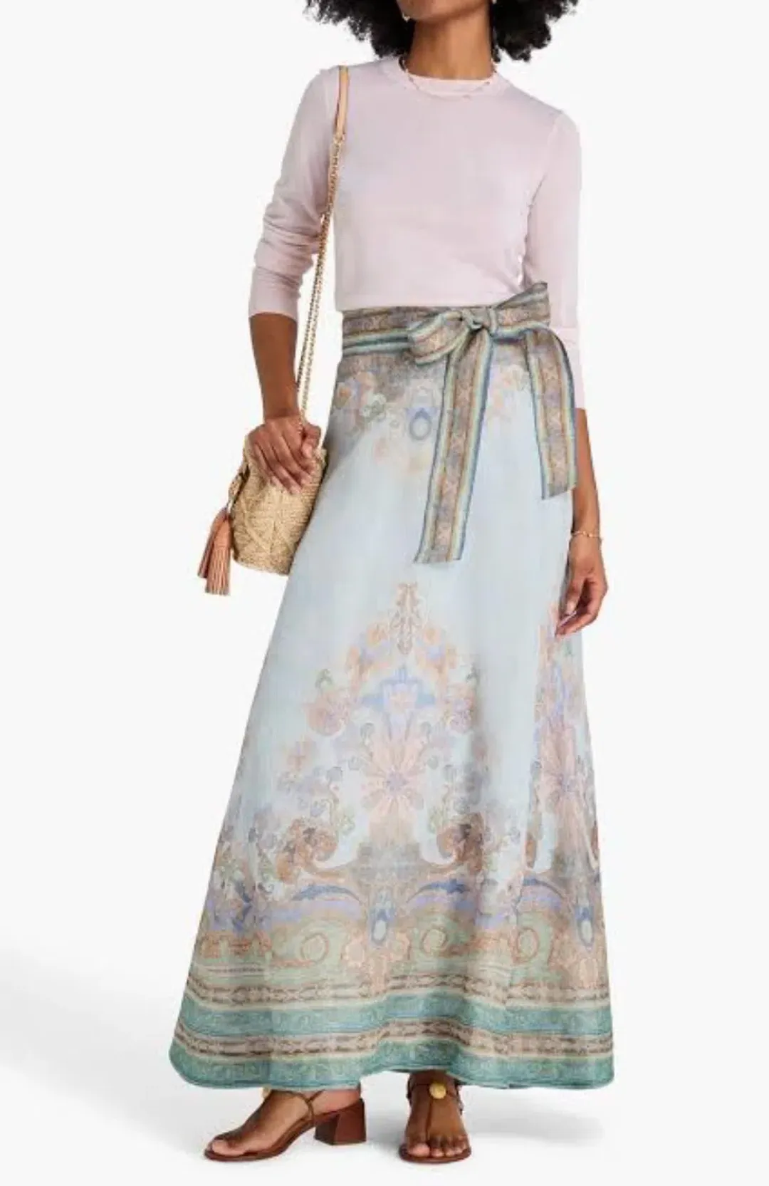 Zimmermann Eden Maxi Skirt for rent on The Volte - main image