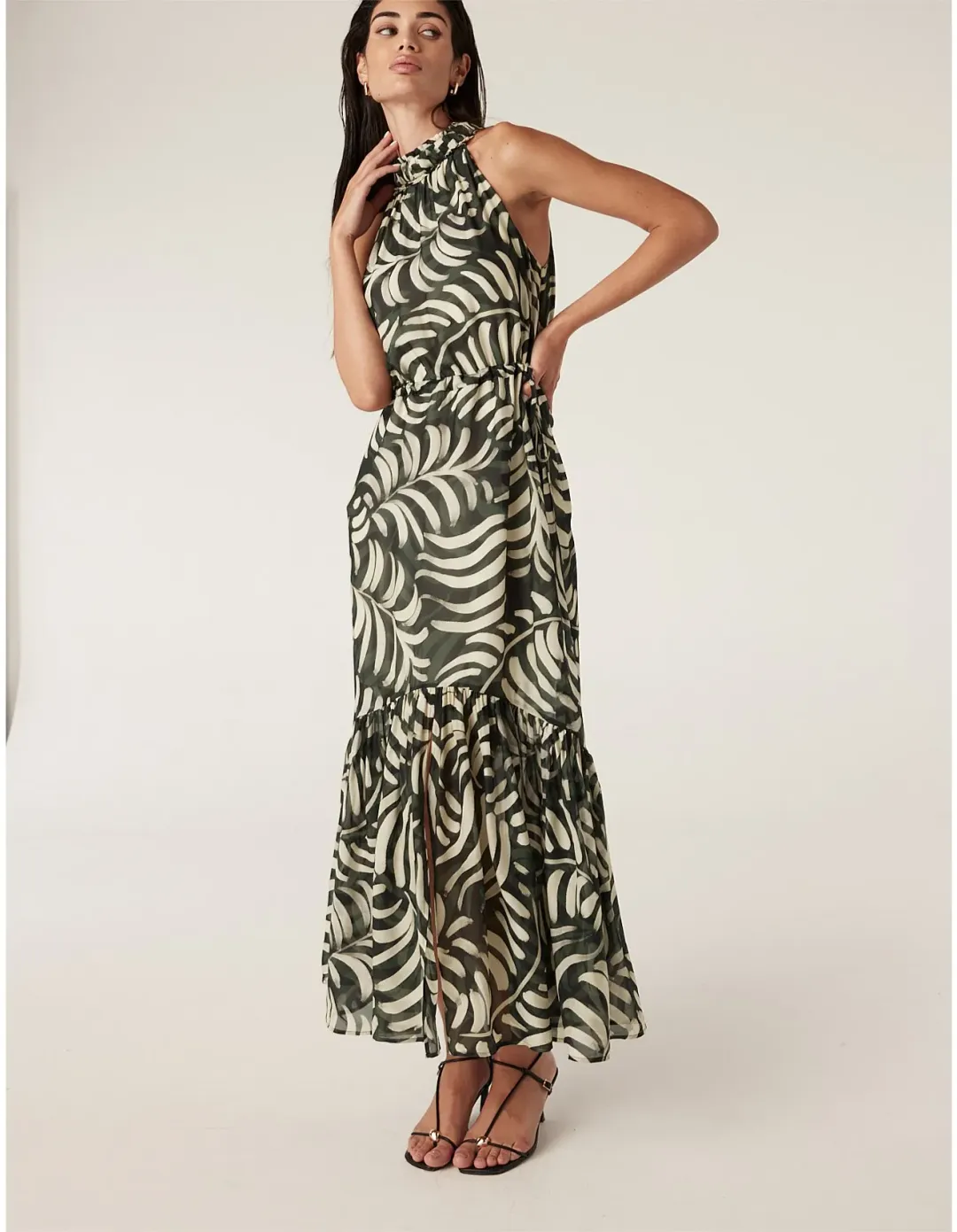 Cable Eden Halter Neck Dress Other Size 16 for rent on The Volte - main image