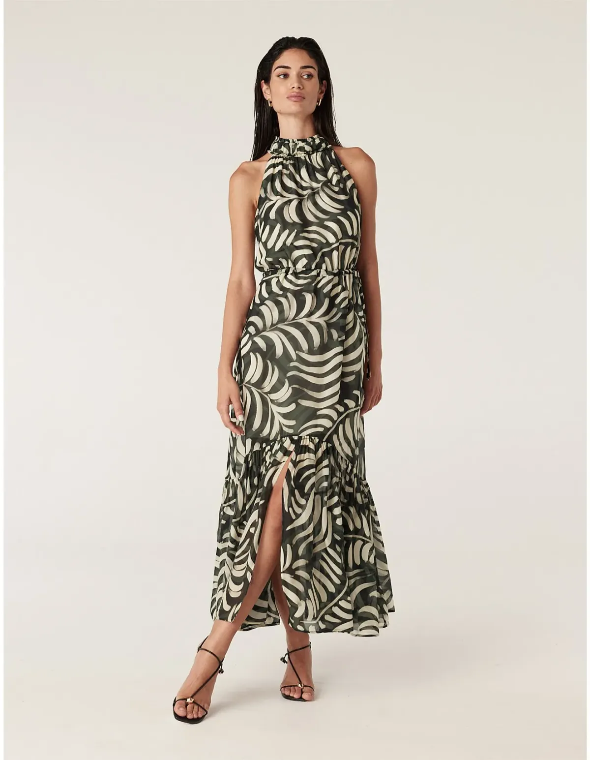 Cable Eden Halter Neck Dress Other Size 16 for rent on The Volte - main image