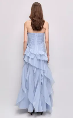 AJE Canyon Gown Cloud Blue Size 6 for rent on The Volte - image 2