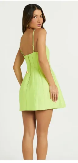 Amalie kora mini dress citrus size 12 for rent on The Volte - image 2