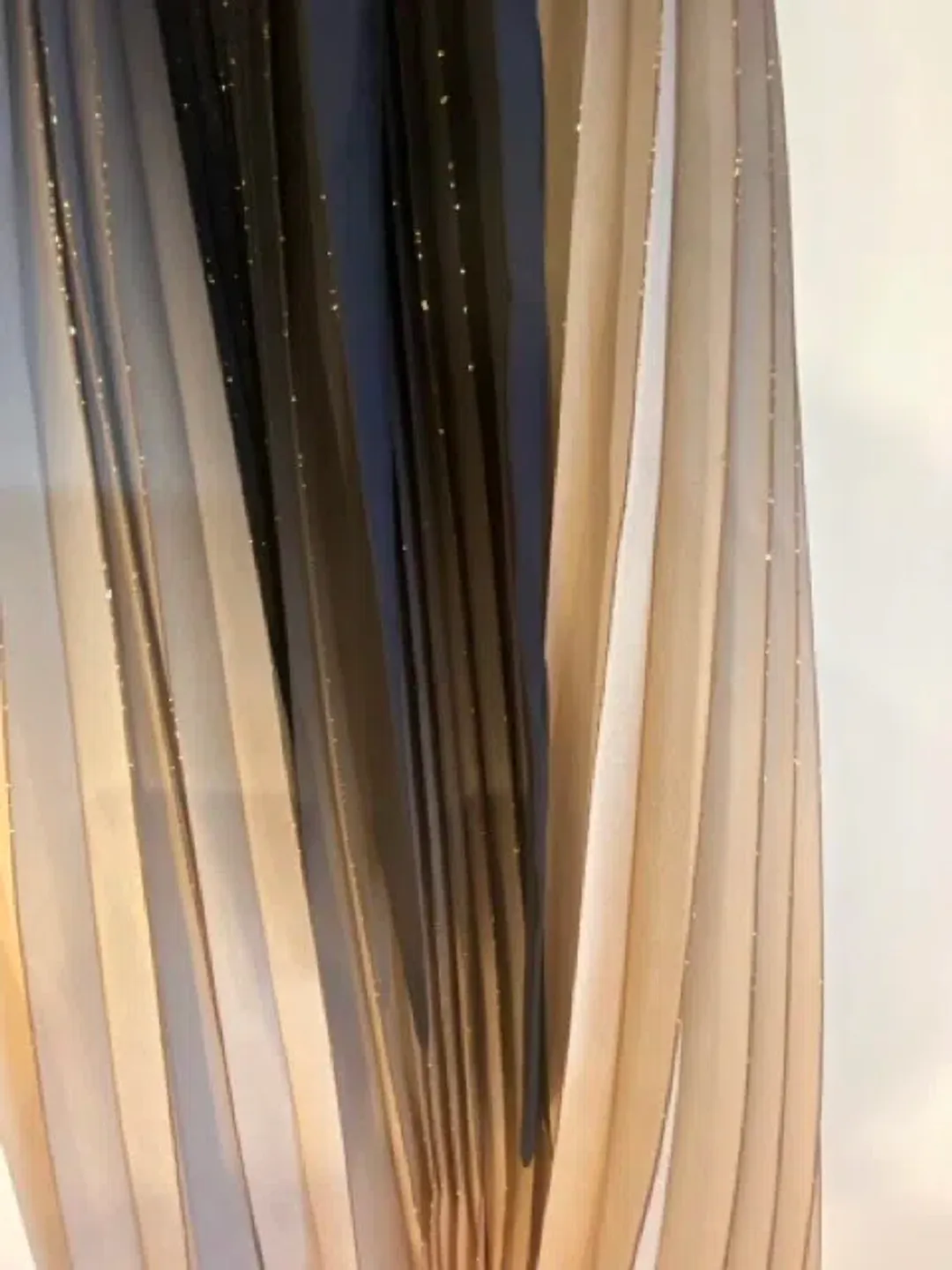 Phase Eight Black Simara Ombre Midi Dress Size 14 for rent on The Volte - main image