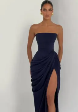 BABYBOO CYRA MAXI DRESS NAVY 6 for rent on The Volte - image 1