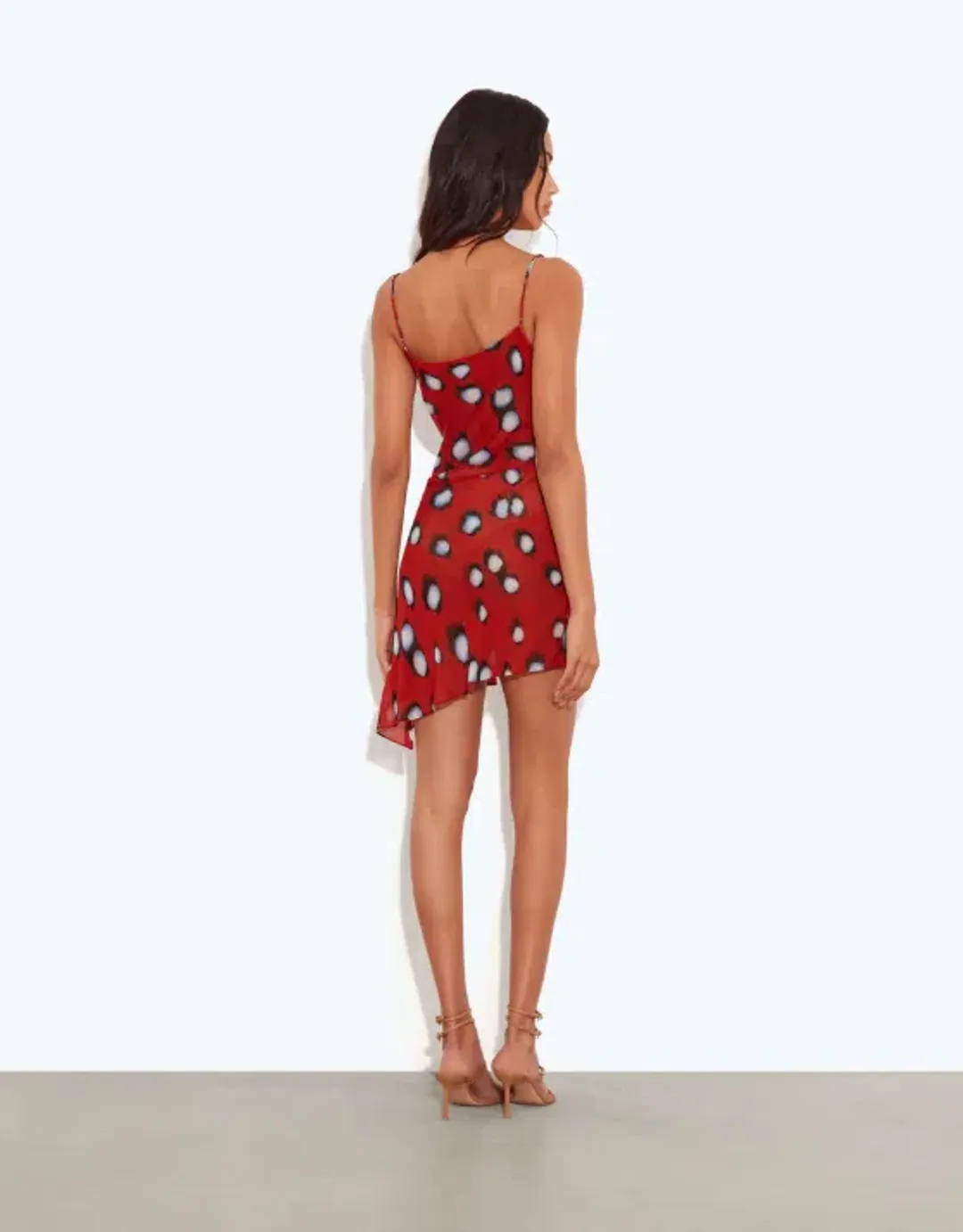 Rat & Boa ROSELA DRESS RED Size M for rent on The Volte - main image