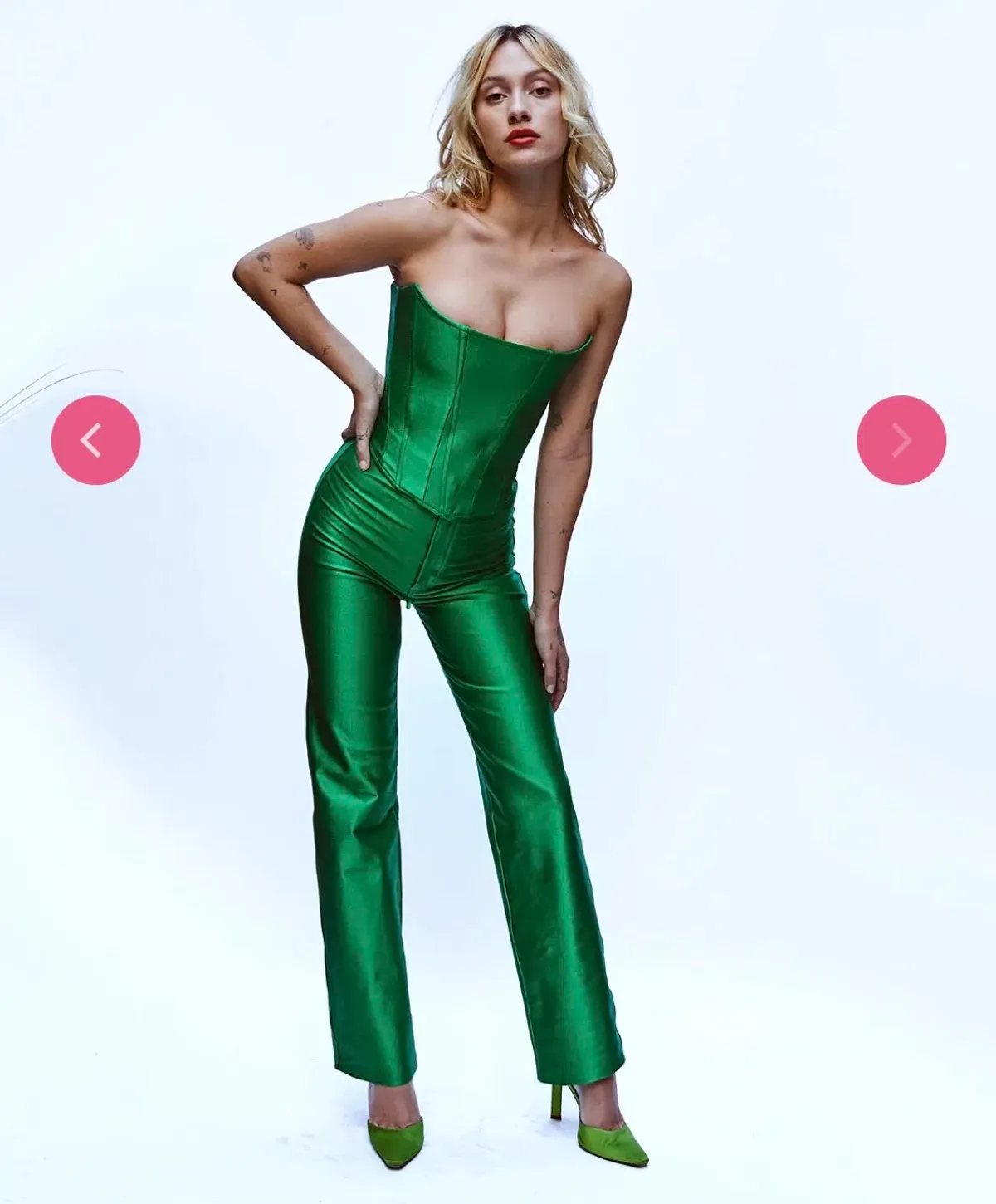Rezek Studio Gem Hustle Pant & Corset for rent on The Volte - main image