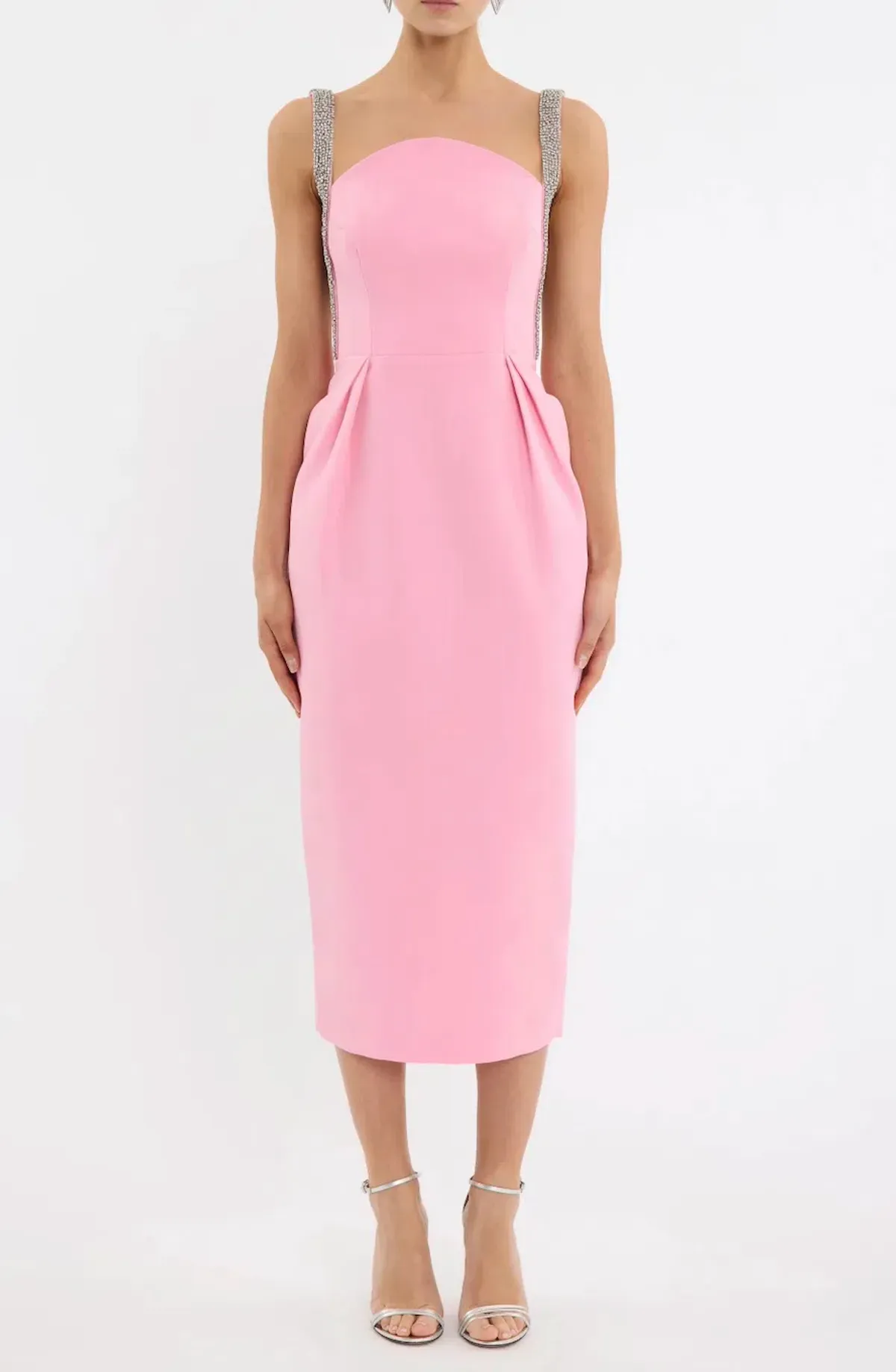 Amaro Midi Dress by Rebecca Vallance Size 8 for rent on The Volte - main image