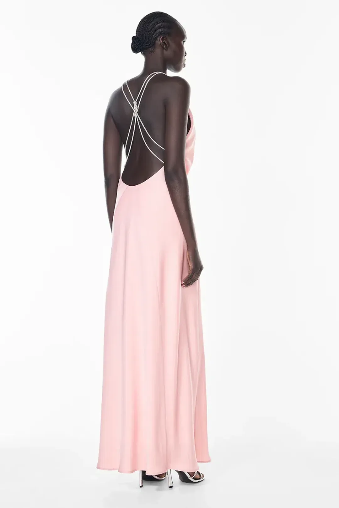 First Dance Cowl Dress by Manning Cartell Size 8 for rent on The Volte - main image