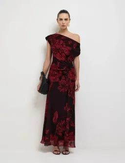 Sheike Chintz Off the Shoulder Maxi Dress Size 14 for rent on The Volte - image 1
