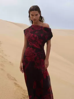 Sheike Chintz Off the Shoulder Maxi Dress Size 14 for rent on The Volte - image 3