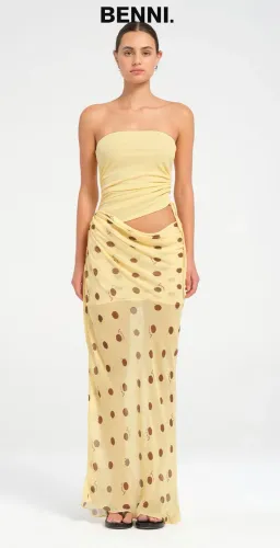 Benni Roscoe Maxi Dress for rent on The Volte - image 1
