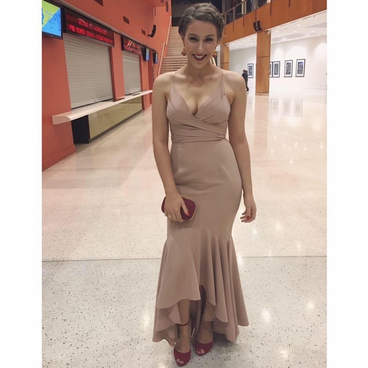 Sheike Cabo Dress size 10 for rent on The Volte - main image