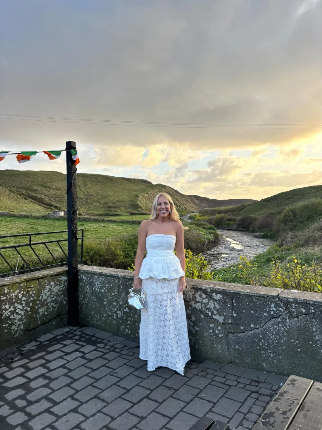 Silver Ganni mini bou bag for rent on The Volte - main image