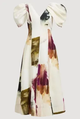 AJE bisou midi dress for rent on The Volte - image 5