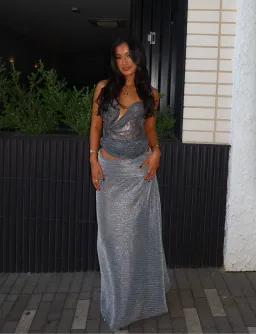 DGianna Resin Corset with matching skirt for rent on The Volte - image 1