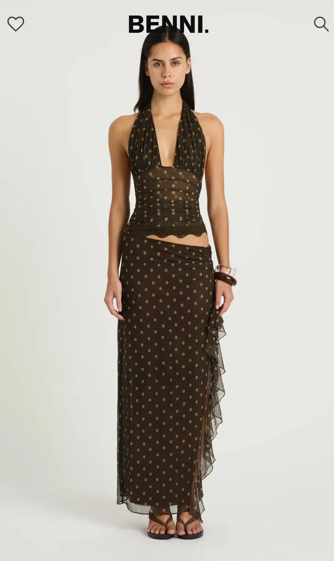 Benni Penelope Maxi Dress for rent on The Volte - main image