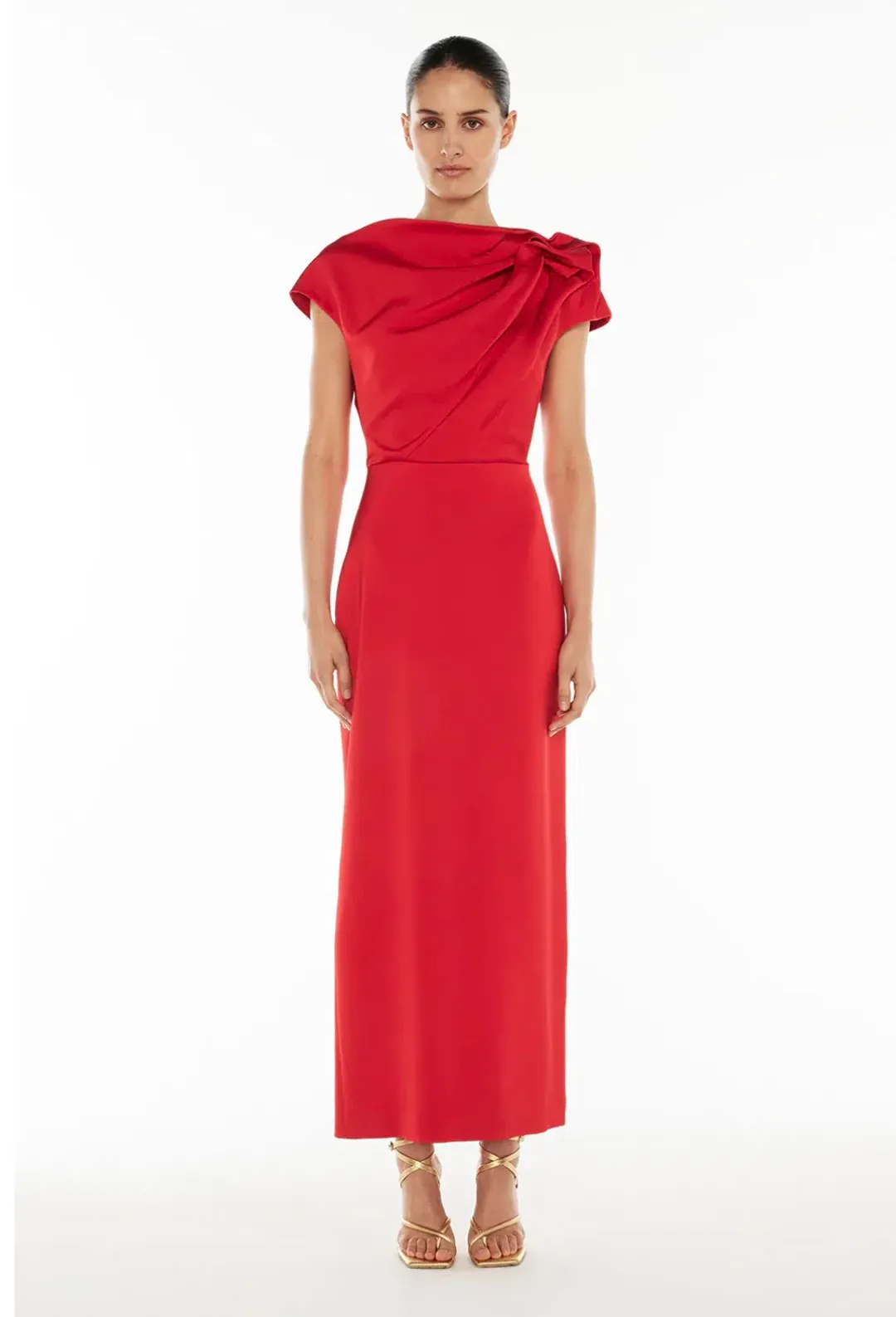 MANNING CARTELL GRAND ILLUSION MAXI RED SIZE 8 for rent on The Volte - main image