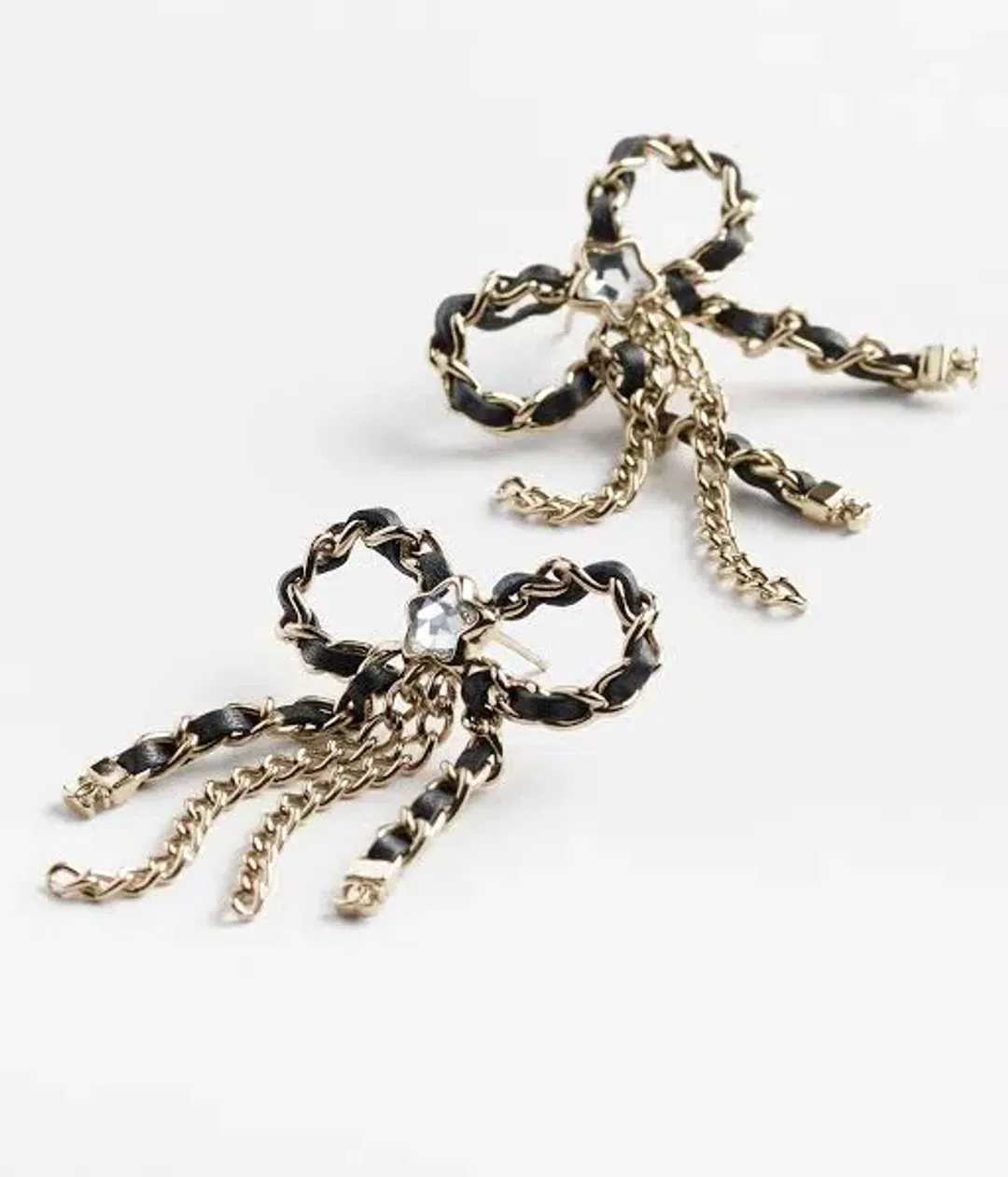 Chanel Chanel bow earrings for rent on The Volte - main image