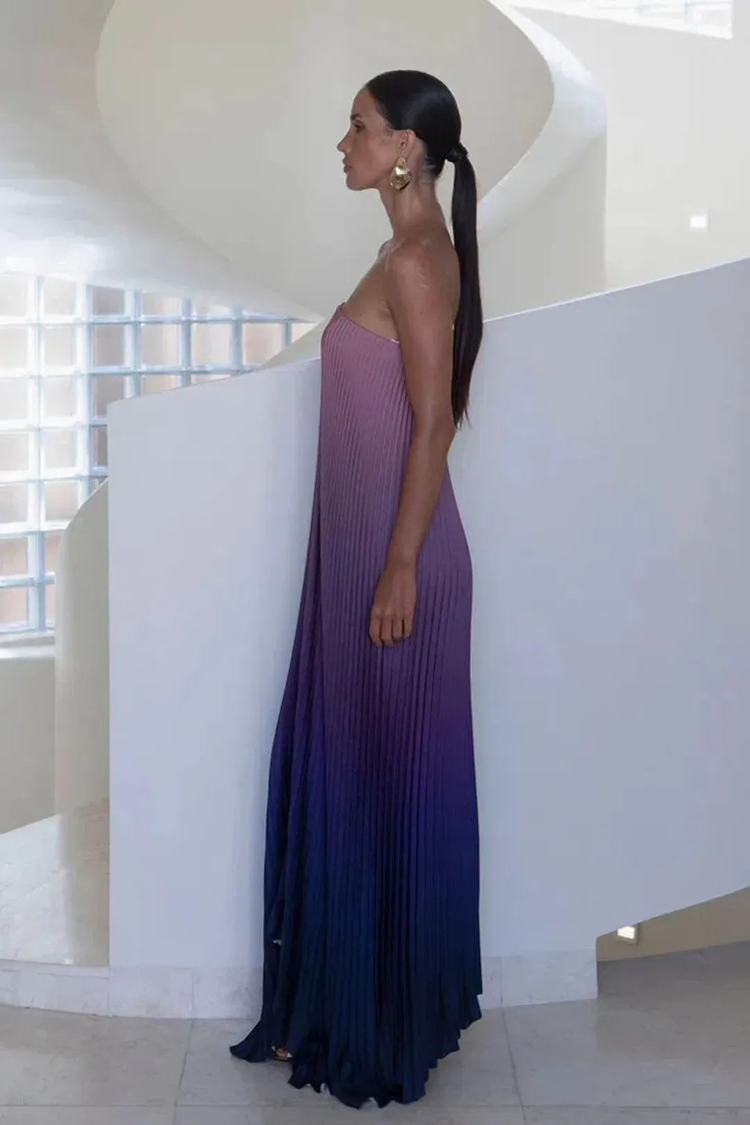 LIDEE WOMAN BLACK TIE GOWN DUSK - SIZE 12 for rent on The Volte - main image