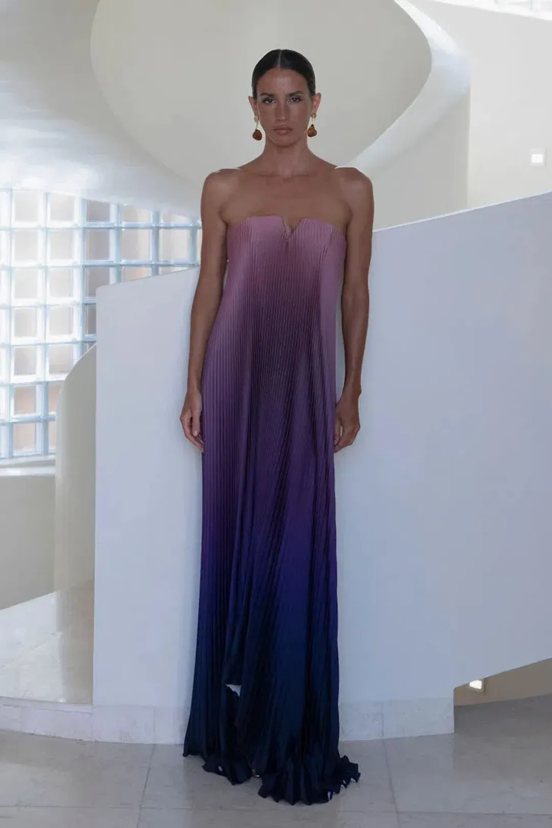 LIDEE WOMAN BLACK TIE GOWN DUSK - SIZE 12 for rent on The Volte - main image