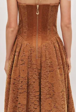 Aje Florence Lace Gown - size 10 for rent on The Volte - image 3