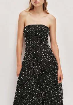 Aje Regina Pearl Gown - size 10 for rent on The Volte - image 2