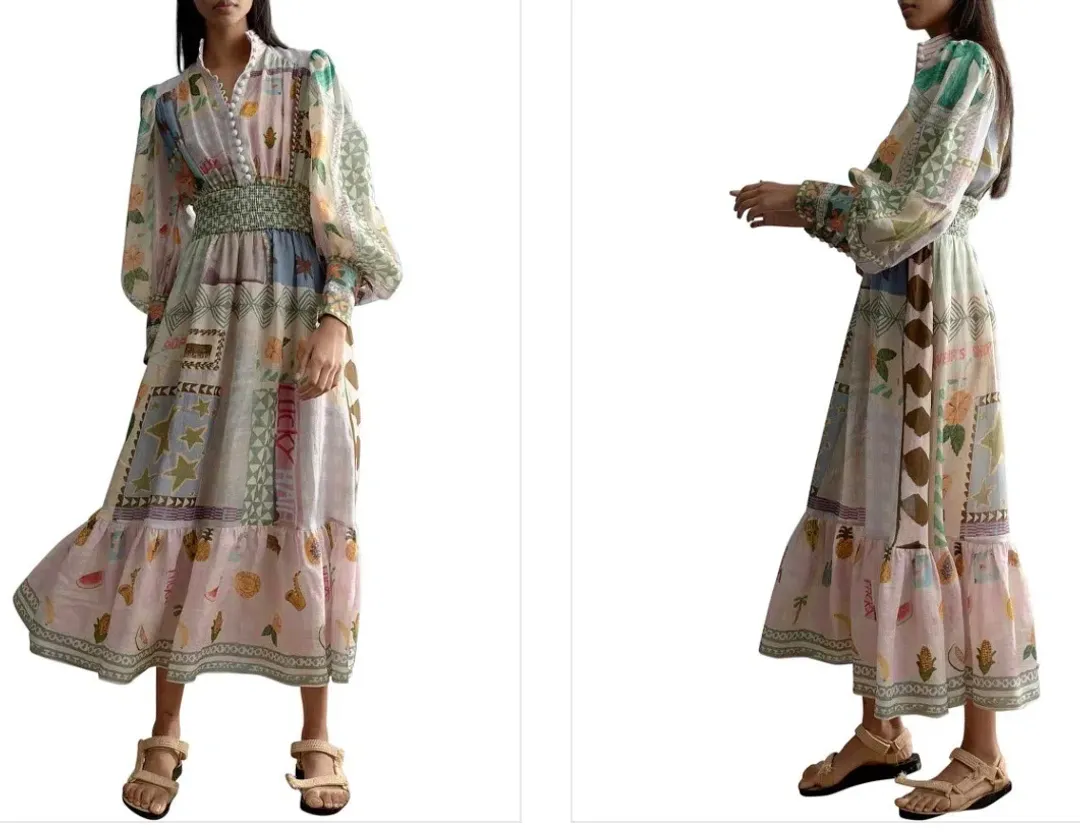 Alemais.  Emma Gale Shirt Dress Size 6 fits 8 for rent on The Volte - main image