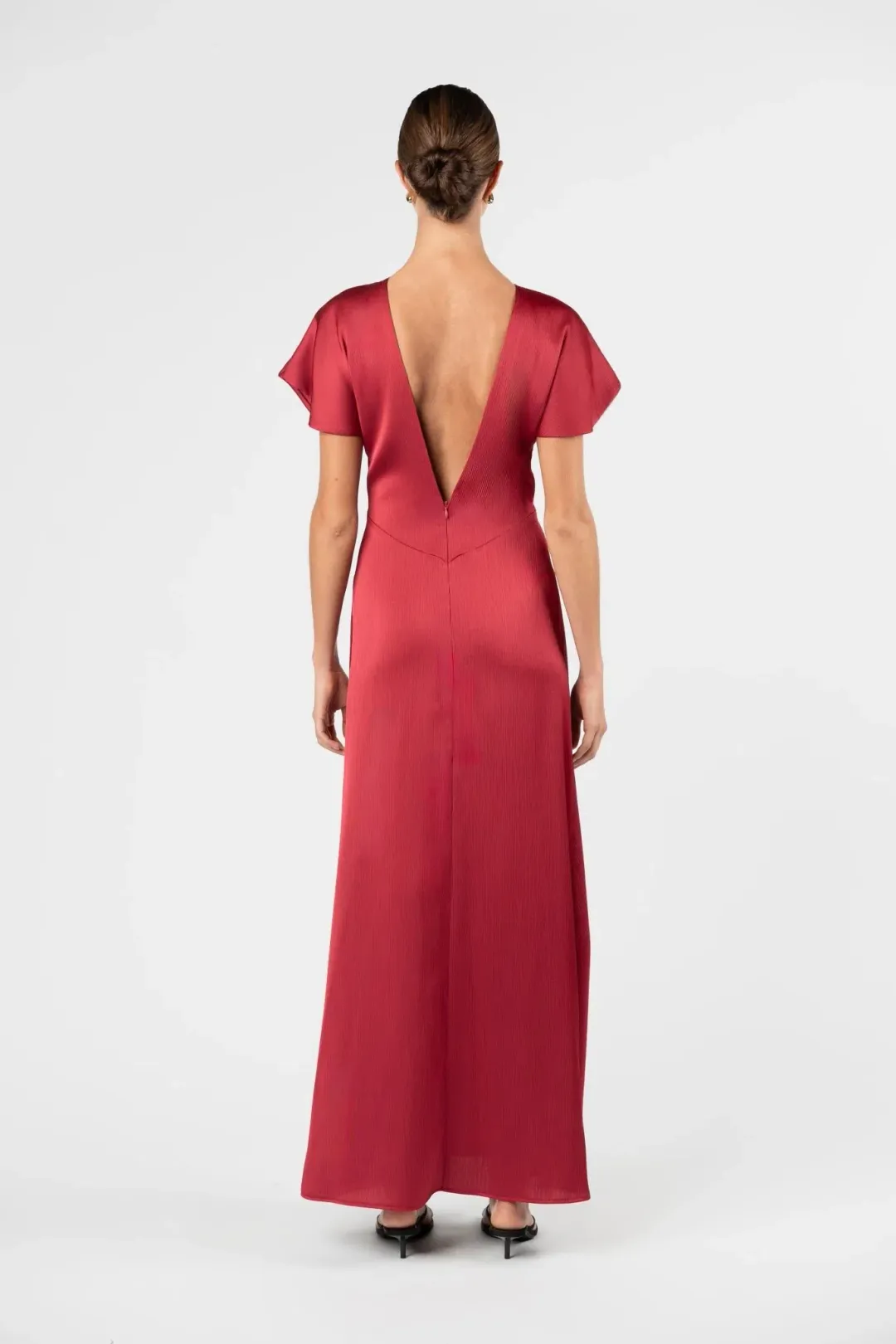 KIERA DRESS - VENETIAN RED for rent on The Volte - main image