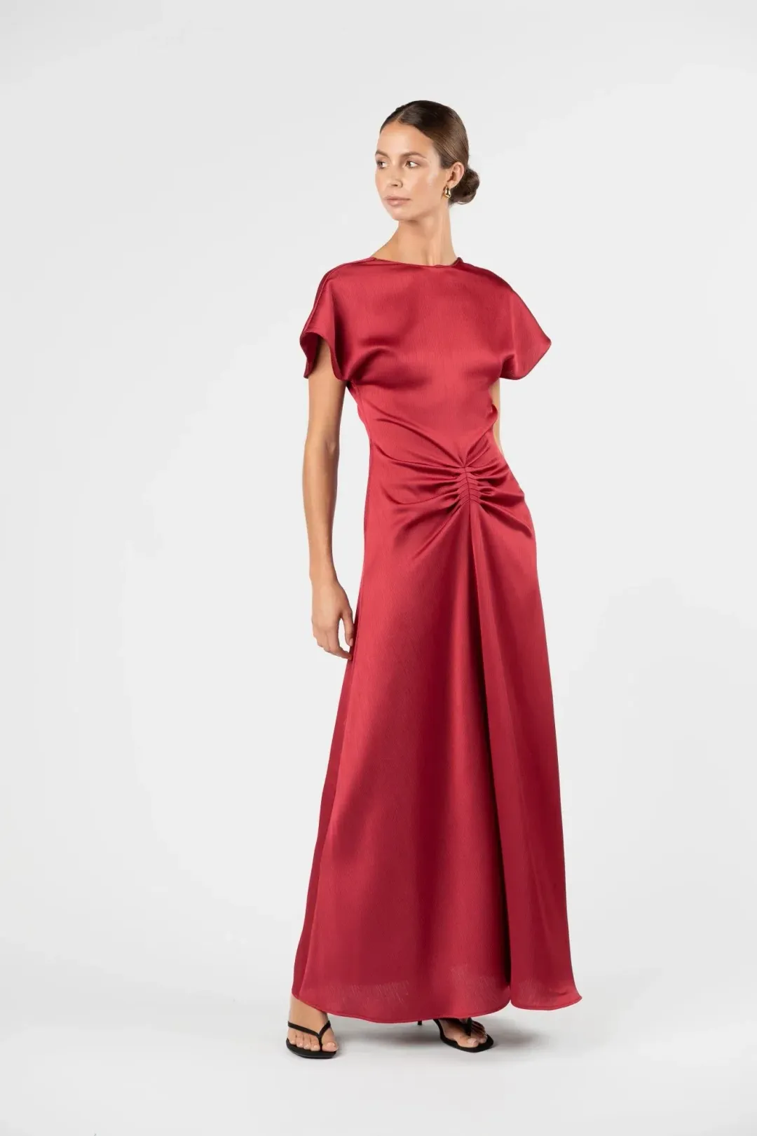 KIERA DRESS - VENETIAN RED for rent on The Volte - main image