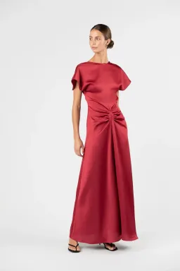 KIERA DRESS - VENETIAN RED for rent on The Volte - image 1