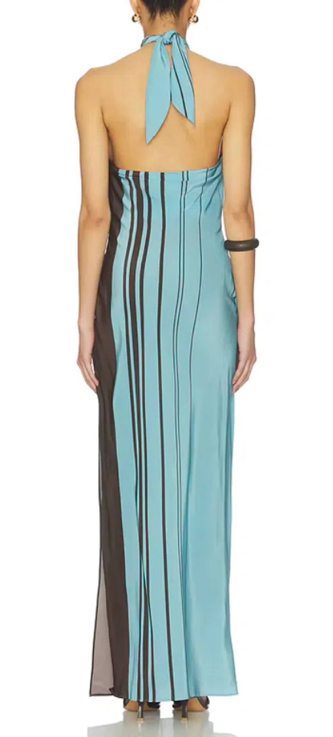 SIR 5 Rioja Halter Scarf Maxi Dress Size 1 for rent on The Volte - main image