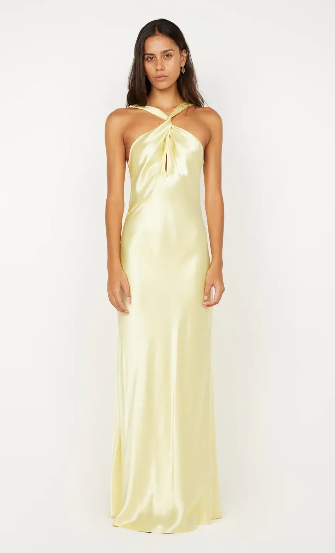 Bec & Bridge Elisia Twist Maxi Yellow for rent on The Volte - main image