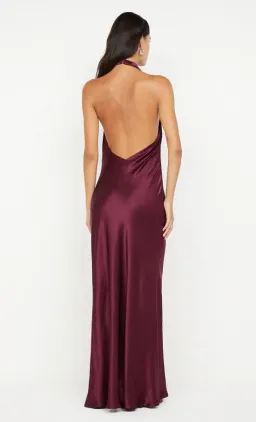  💜 BEC and BRIDGE Elisia Wrap Maxi Dress – Plum / Burgundy – Size AU 8 💜 for rent on The Volte - image 7