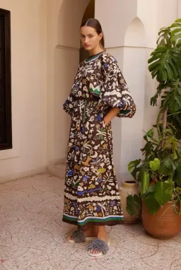 Alemais Maroc Midi Dress Pockets & Slip Size 12 for rent on The Volte - image 8