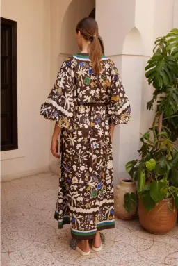 Alemais Maroc Midi Dress Pockets & Slip Size 12 for rent on The Volte - image 6