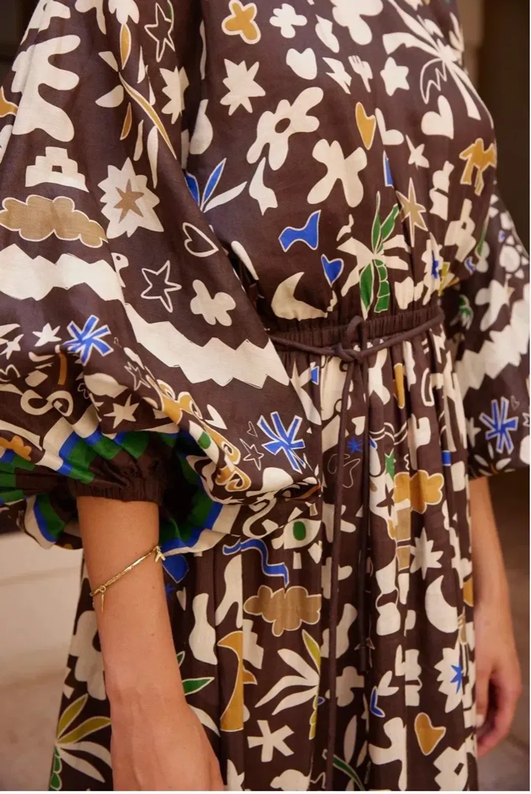 Alemais Maroc Midi Dress Pockets & Slip Size 12 for rent on The Volte - main image