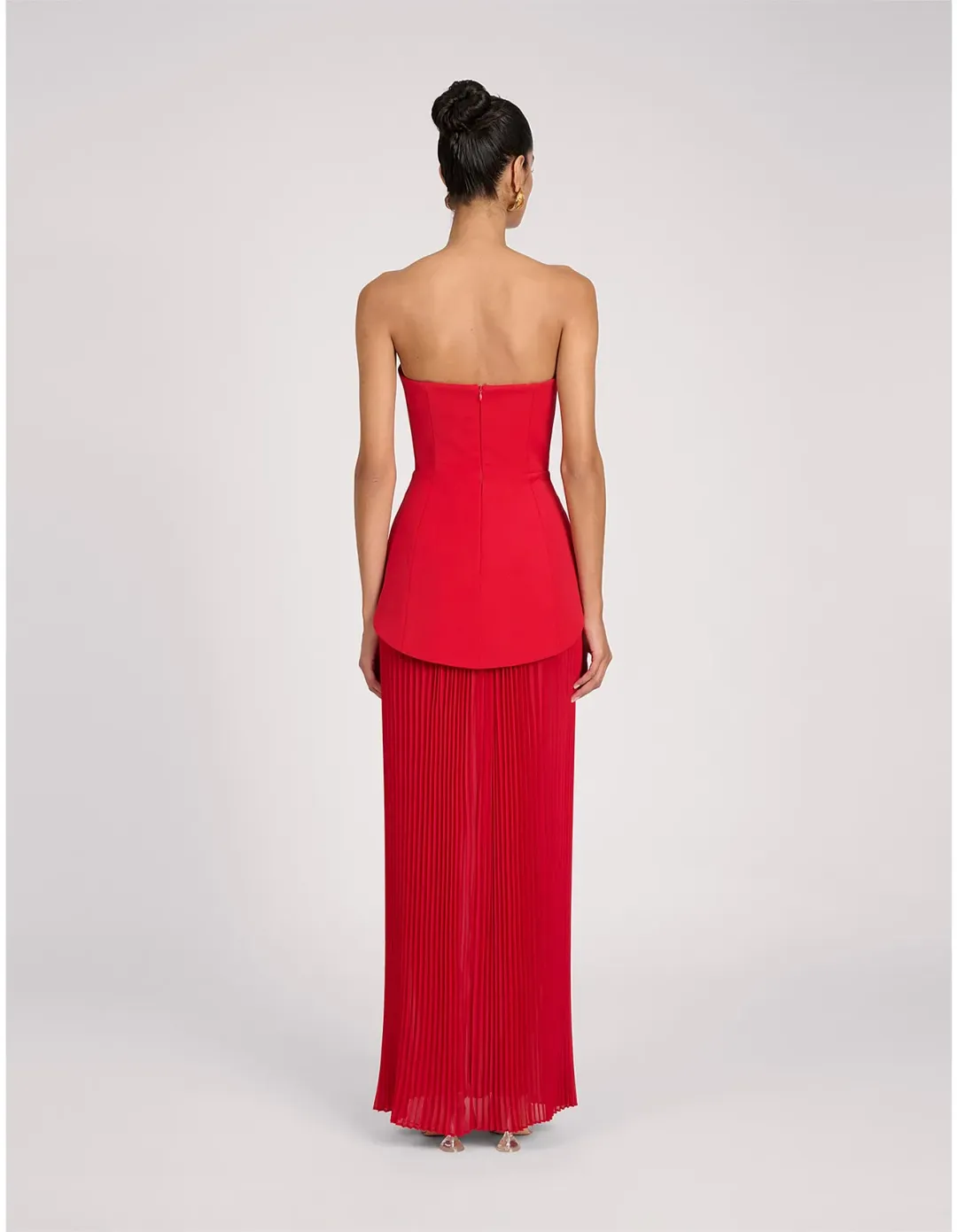 Eliya The Label Leo Dress Red Size 6 for rent on The Volte - main image