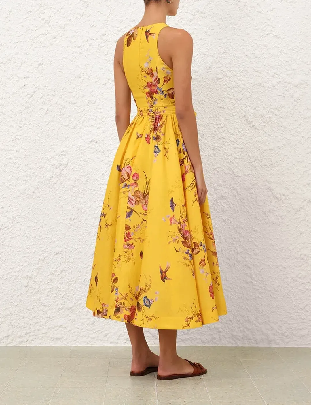 Zimmermann Patience Midi Dress - size 1 for rent on The Volte - main image