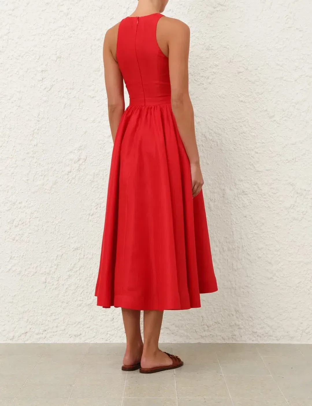 Zimmermann Patience Midi Dress - size 1 for rent on The Volte - main image