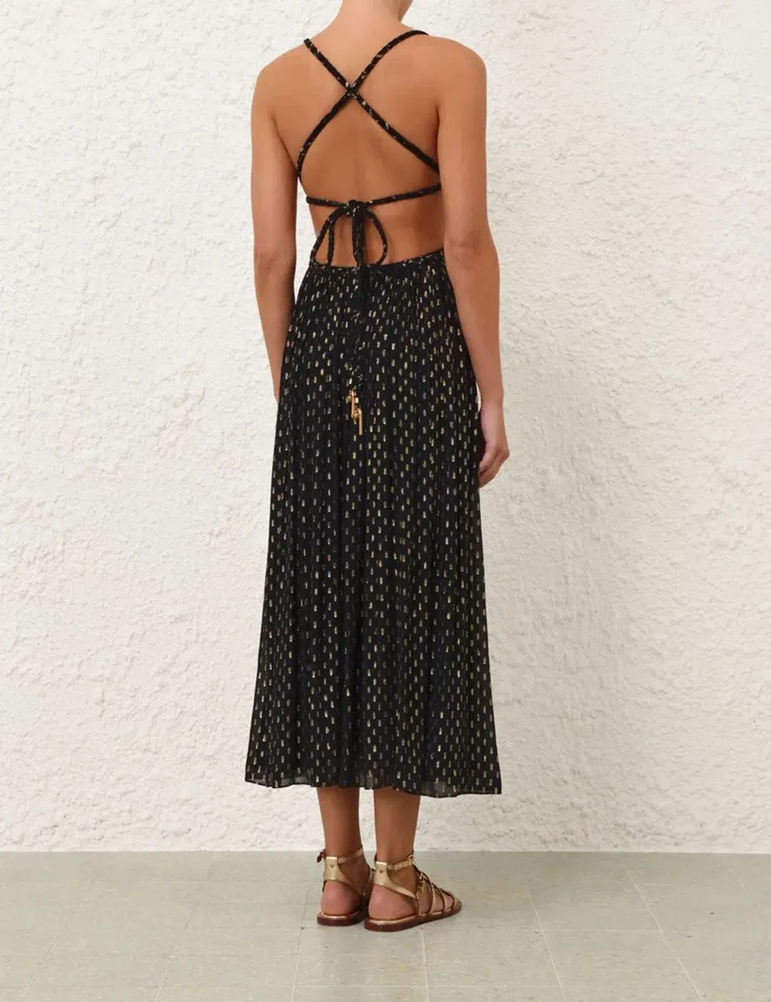 Zimmermann Daylight Braid Trim Dress - size 1 for rent on The Volte - main image