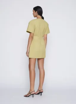Anna Quan Jorja Dress Mini Sulphur Size 8 for rent on The Volte - image 3