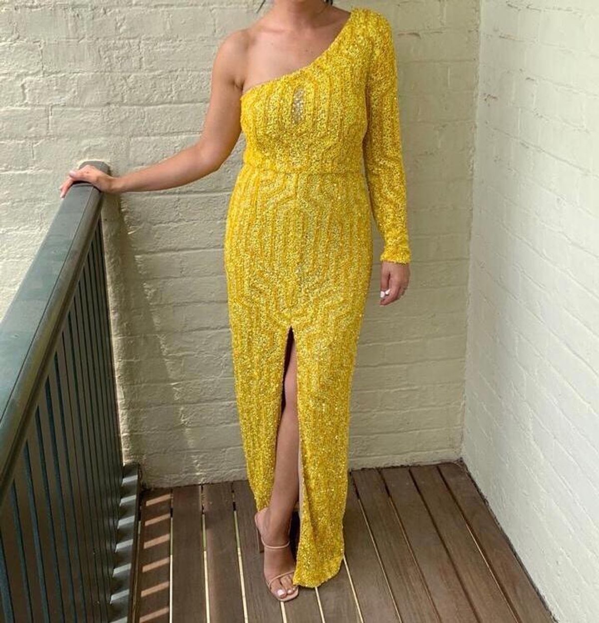 One Shoulder Dress for rent on The Volte - main image