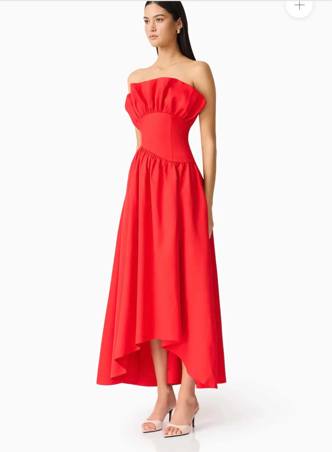 Elliatt - Laurel Sleeveless Maxi Dress in Red Size XS for rent on The Volte - main image