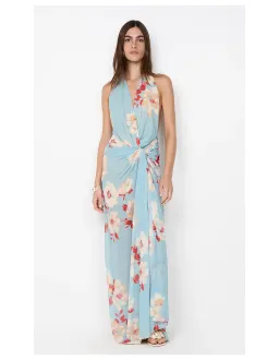 Bec Bridge Calliope Drape Maxi Dress Floral Size 8 for rent on The Volte - image 1