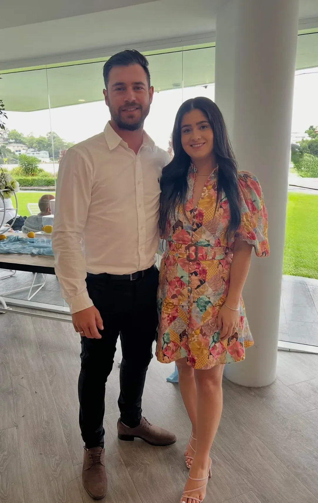 ZIMMERMANN TEMPO KALEIDOSCOPE MINI DRESS PRINT SIZE 1/ AU 10 for rent on The Volte - main image