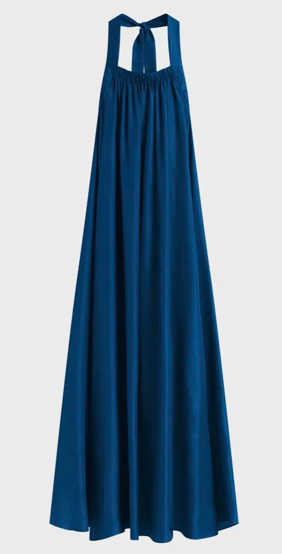 Bondi Born Marfa Silk Halter Maxi Dress Tropico Size 3 for rent on The Volte - main image