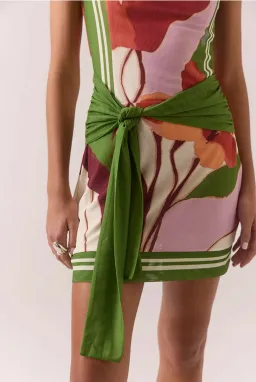 Kalea Mini Dress Botanic  for rent on The Volte - image 2