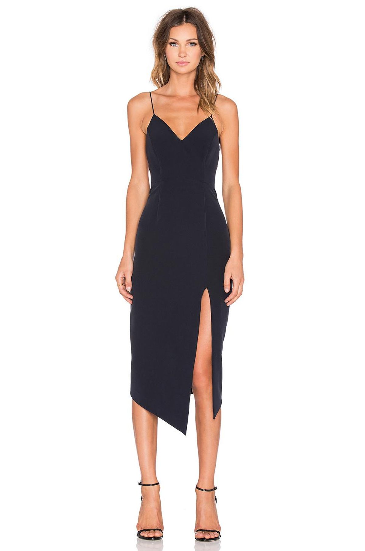 Shona Joy Crete Lace Up Midi Dress Size 10 for rent on The Volte - main image