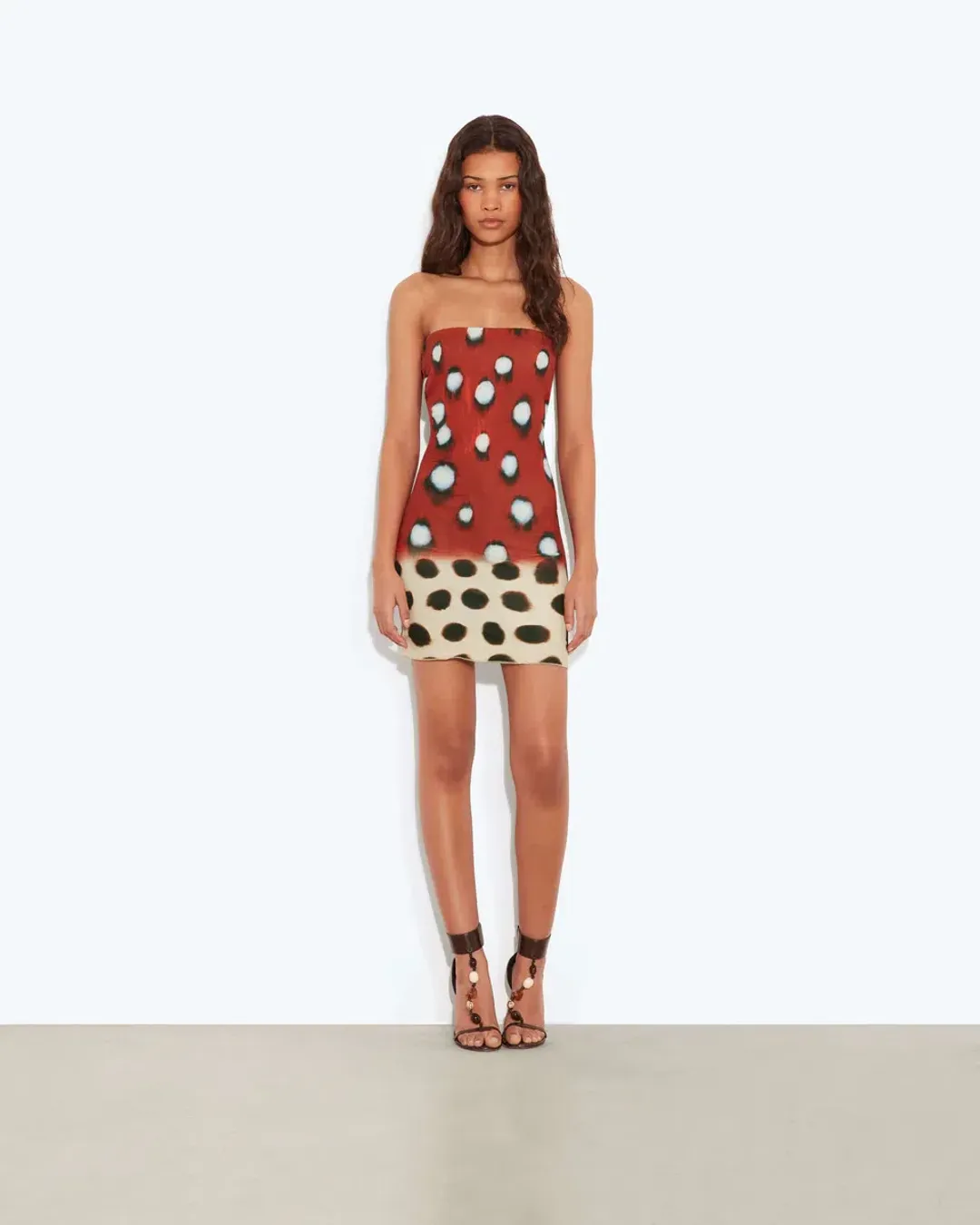 Rat & Boa AMARAE DRESS RED Size XS for rent on The Volte - main image